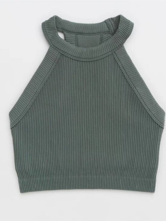 Tops - Crop top green❣❣